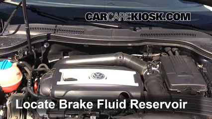 2013 Volkswagen CC Sport Plus 2.0L 4 Cyl. Turbo Sedan (4 Door) Brake Fluid Add Fluid